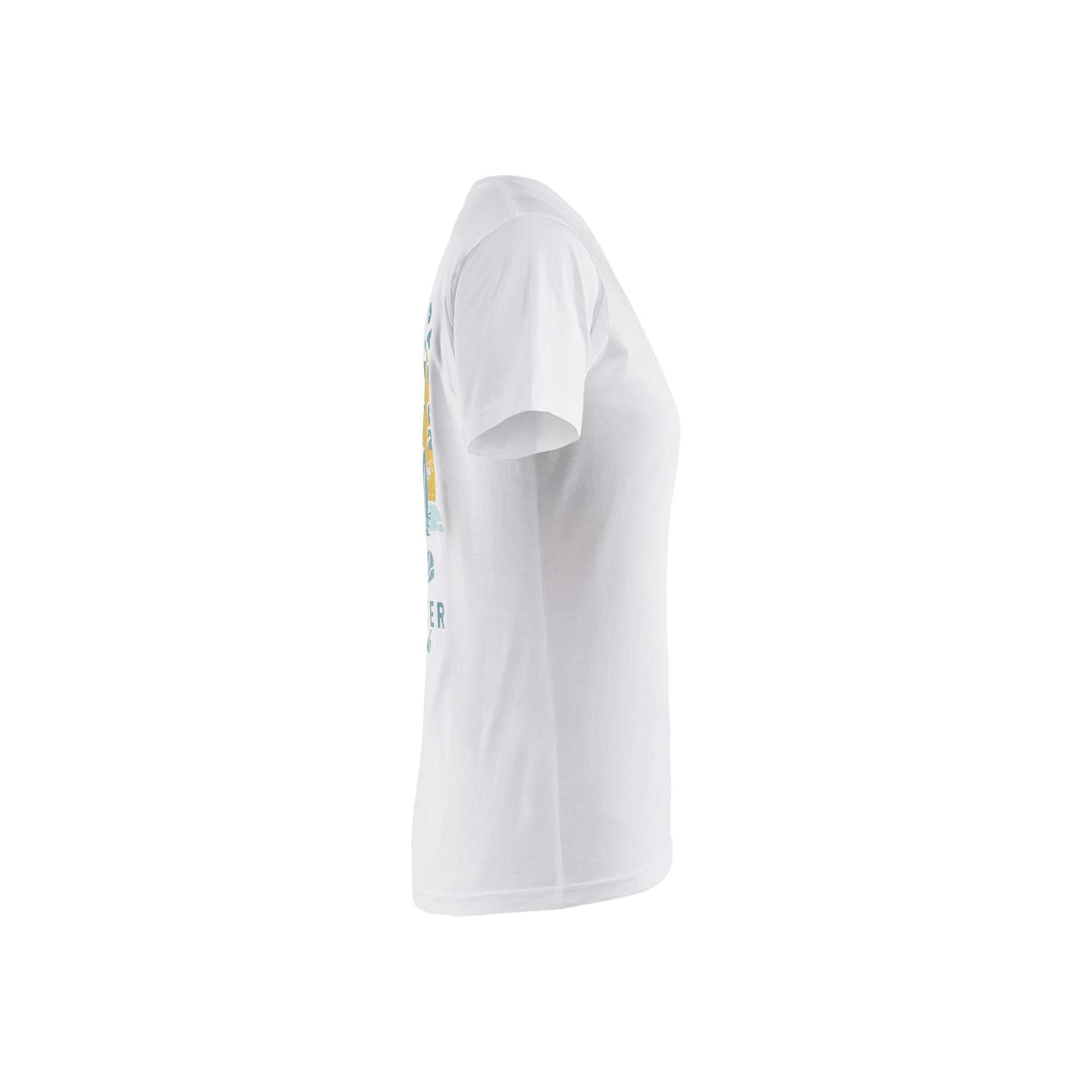 BLAKLADER 94171042 Women's T shirt Blaklader Beach Club Short Sleeve Work T-Shirt WOMEN - 100% Cotton